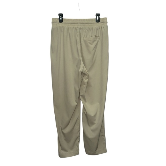 Gap Fit High Rise Runaround Pants Size Large In Moonstone Beige Activewear - Picture 3 of 10